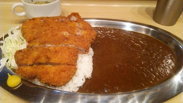 「男気ロースカツカレー 1280円」@男気豚カツカレー 神保町の写真