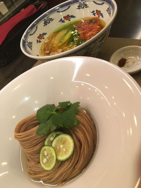 「挽きたて小麦つけめん」@MENSHOの写真