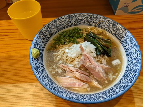 「冷やし煮干しそば」@麺屋いとうの写真