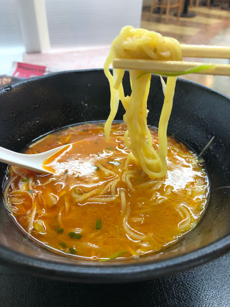 「辛ネギ味噌ラーメン」@麺工房の写真