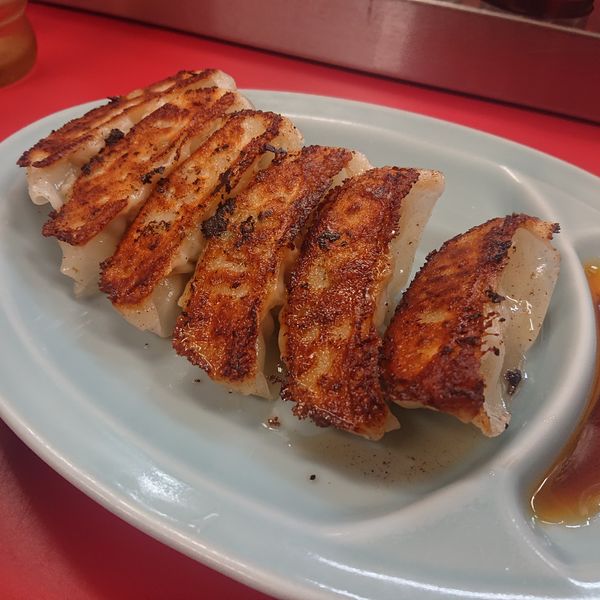 「旨辛スタミナ餃子セット1190円、半ライス130円他」@ラーメン山岡家 沼津柿田川店の写真