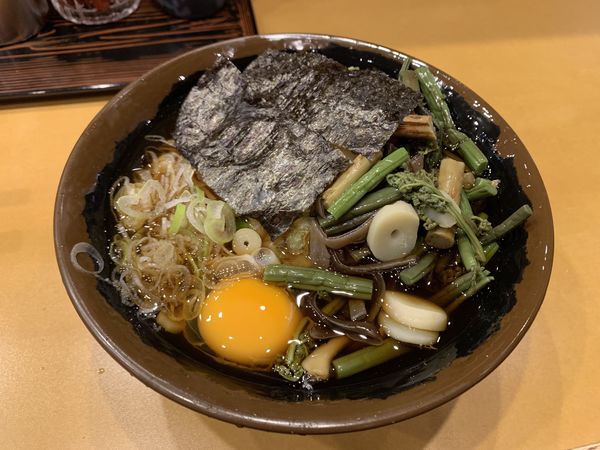 「だるまそば (600円)」@元禄そば 江戸一の写真