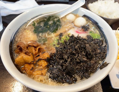 「あおいラーメン」@麺屋 あおいの写真