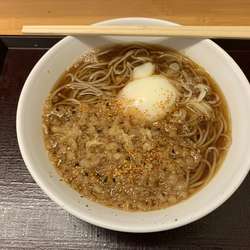 温玉たぬきそば 490円