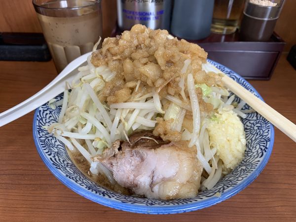 「ミニマム（田田の日）+全マシ　500円」@立川田田の写真