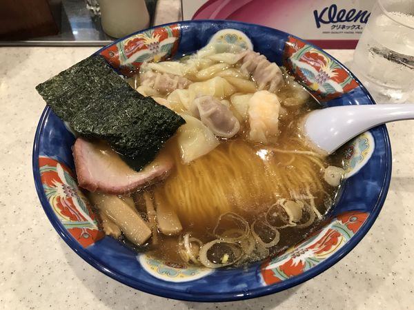 「ミックスワンタンメン 1200円」@たんたん亭の写真