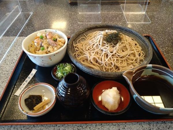 「辛味大根おろしそば」@鶴喜そば 山科店の写真