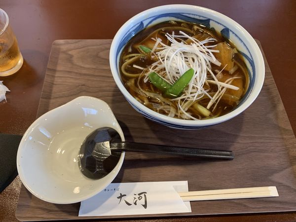 「豚カレーそば (880円)」@カレーそば 大河の写真