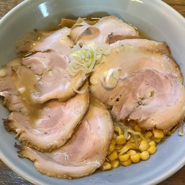 「らぁめん みそ＋チャーシュー」@旭川らあめん もぐりの写真