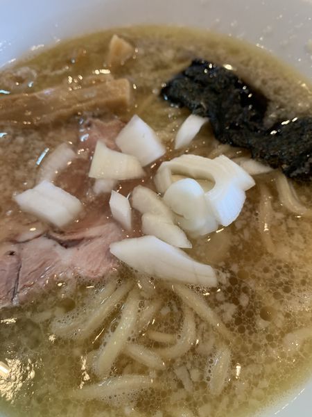 「背脂醤油ラーメン 650円」@麺屋しのはら 三日月食堂の写真