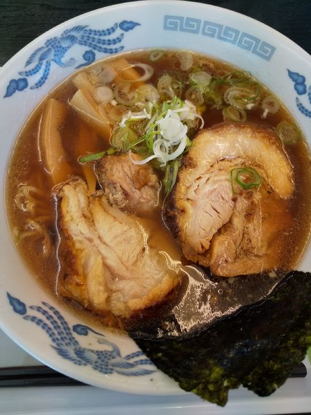 「中華そば（厚切りチャーシュー2枚）」@中華そば 上州家の写真