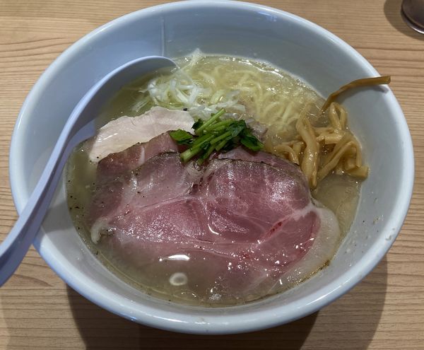 「くらむそば（塩）」@貝出汁中華そば くらむの写真