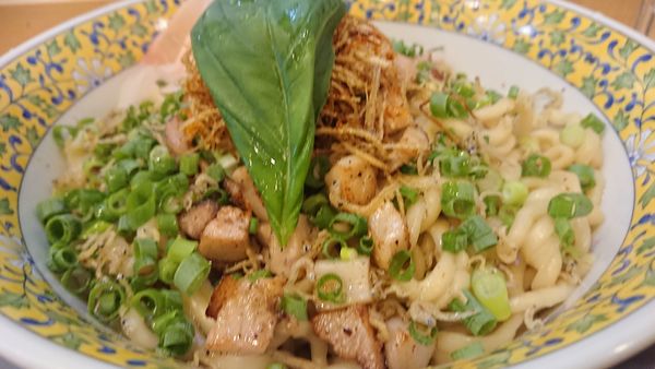 「【限定】まぜそば「流星群」」@中華そば すばる食堂の写真