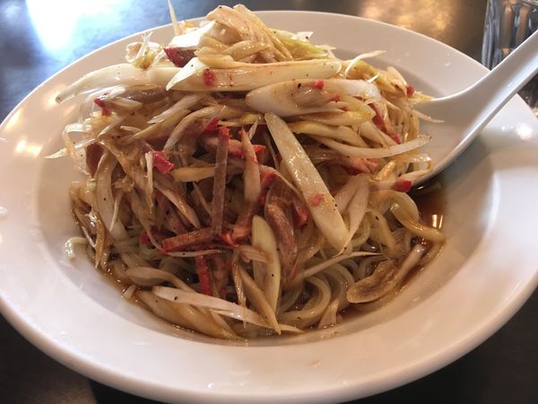 「ネギの冷やし中華」@清華楼の写真