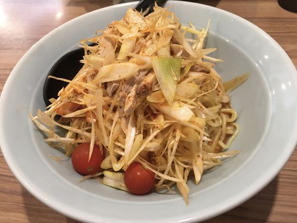「冷やしネギチャーシュー麺 醤油味」@らーめん田丸 元住吉店の写真