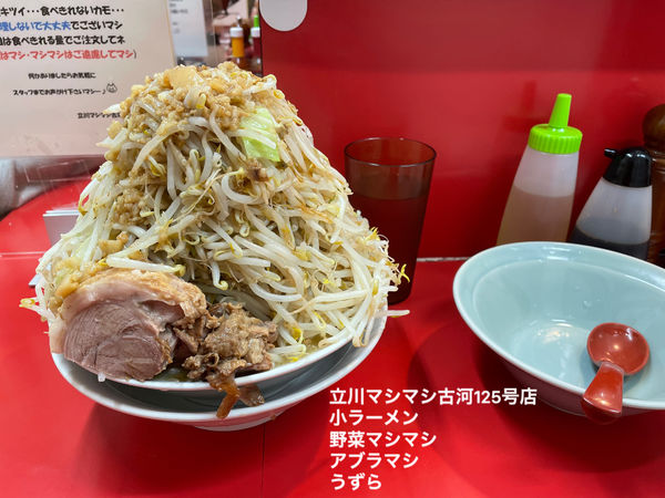 「小ラーメン　その他」@立川マシマシ 古河125号店の写真