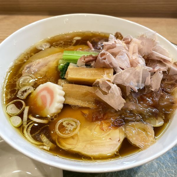 「極上かつお節の中華そば ￥1100」@中華そば 深緑の写真