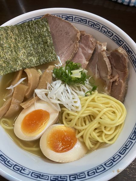 「裏メニュー 焼豚らーめん塩 1200」@らーめん はやしの写真