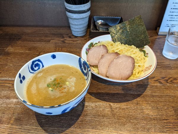 「醤油つけ麺」@らー麺屋 バリバリジョニーの写真