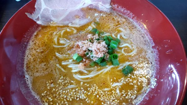 「海老味噌拉麺」@えびそば金行 阿見店の写真