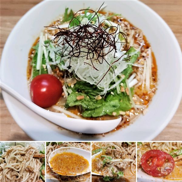 「冷やし担々麺(限定)　950円」@中華ソバ ビリケンの写真