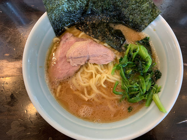 「ラーメン 並」@横浜ラーメン 武蔵家 三鷹店の写真