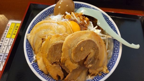 「まぜそば」@山勝角ふじ 二十世紀が丘店の写真