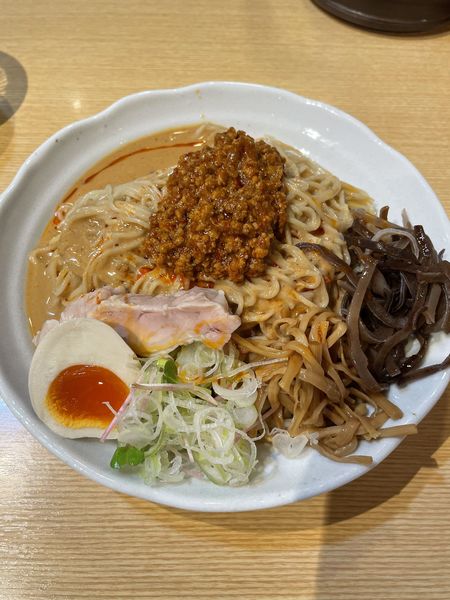 「冷やし坦々麺、大盛」@麺や そめいよしのの写真