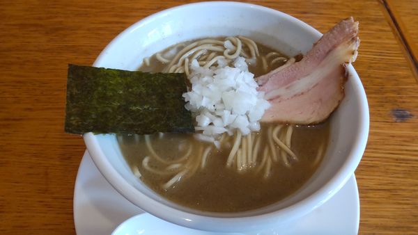 「煮干そば550円」@煮干そば とみ田の写真