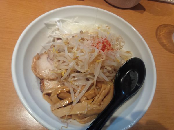 「塩まぜそば７２０円」@麺屋 炙りの写真
