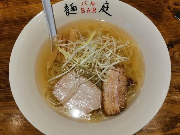 「冷やし塩ラーメン」@麺BAR庭の写真
