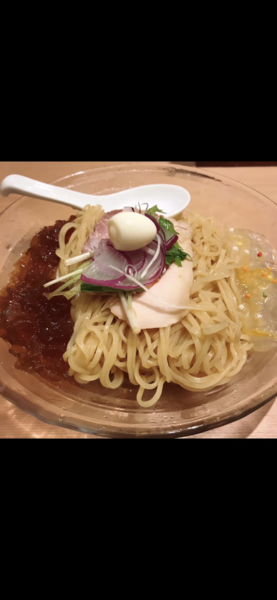 「柚子と煮干しの冷しそば」@らぁ麺 はやし田 赤羽店の写真