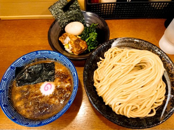 「全部のせ特製つけめん」@つけめん 桜の如くの写真