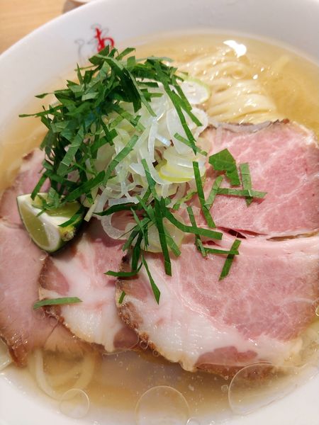 「冷塩」@塩ラーメン あす流の写真