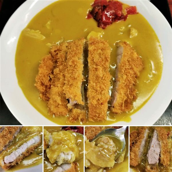「カツカレー(大盛)　1050円」@東嶋屋の写真
