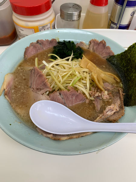 「ねぎチャーシュー 並」@◯つばき食堂の写真