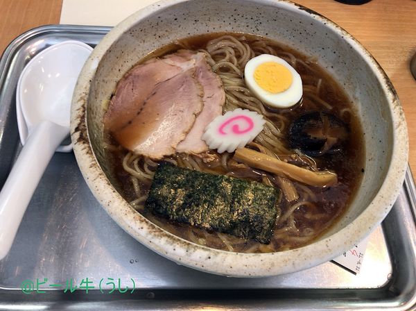 「夏季限定　冷製煮干しそば(950円)」@大宮大勝軒の写真