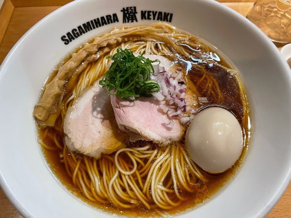 「味玉醤油(1,020円)」@Sagamihara 欅の写真