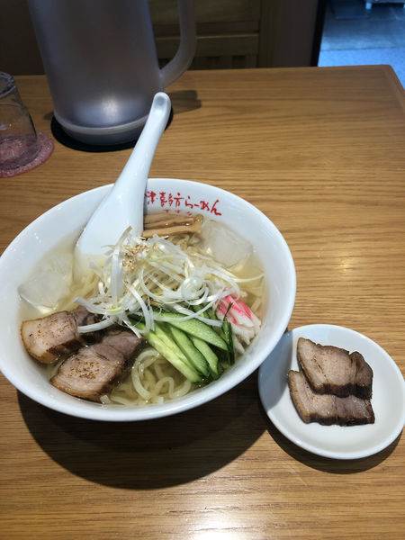 「水ら〜めん(夏季限定) 840円」@會津 喜多方らーめん 愛絆の写真