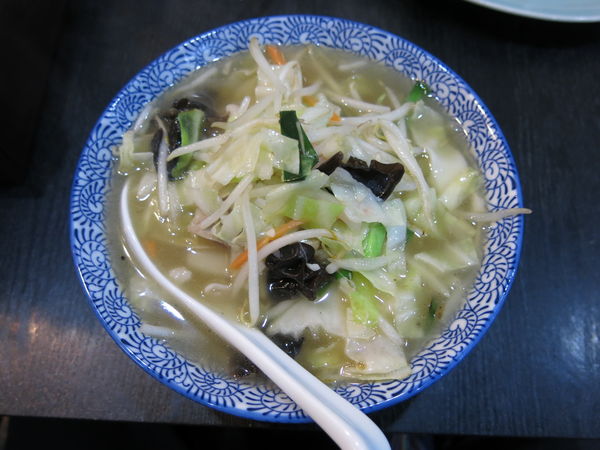 「タンメン：900円」@鶴の恩がえし 銀座店の写真