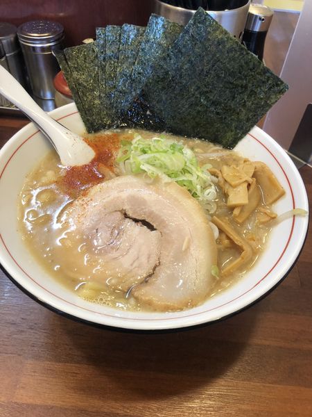 「ノリラーメン」@拉麺 梅太郎の写真