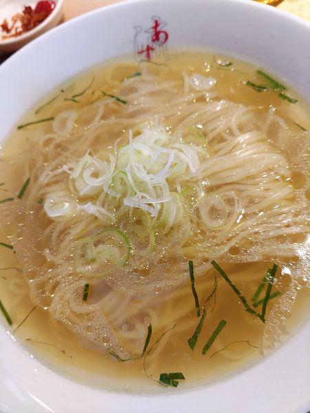 「かけ」@塩ラーメン あす流の写真
