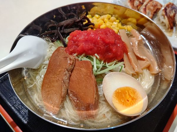 「冷しらーめん(大盛・200g)750円」@麺家 匠の写真