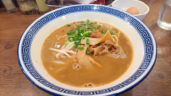 「【夜】中華そば+生卵」@徳島ラーメン はるまの写真