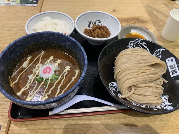 「濃厚カレーつけ麺追い飯セット」@松戸富田麺桜の写真