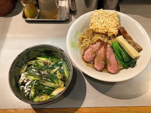 「【限定】鴨と九条葱のつけ蕎麦」@中華蕎麦 瑞山（ZUIZAN）の写真