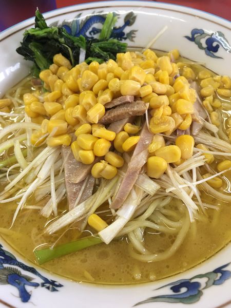 「ネギラーメン」@ラーメンショップ マンザイ 浦舟町店の写真