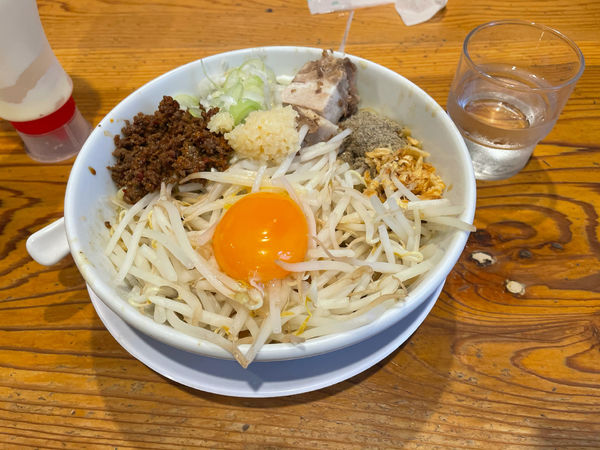 「龍神まぜそば」@龍神麺の写真