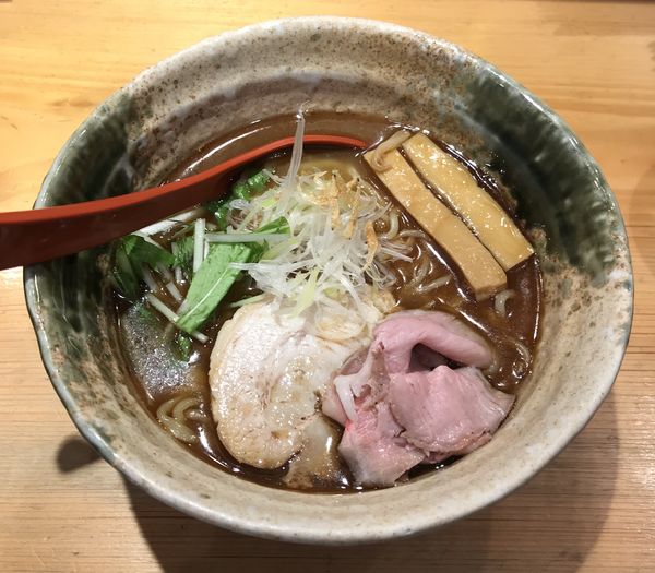 「焼きあご塩らー麺 ¥820」@焼きあご塩らー麺 たかはし 上野店の写真