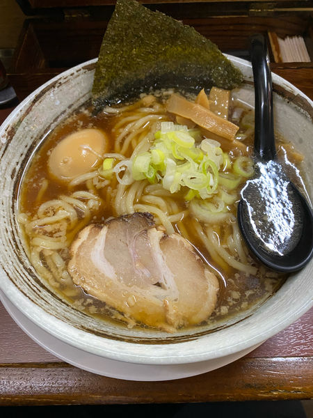 「味玉ラーメン」@裏 我馬らーめんの写真